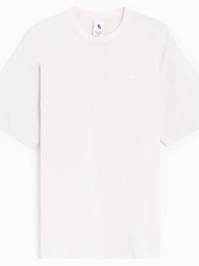 Solo Swoosh Short Sleeve T-shirt White - NIKE - BALAAN 2