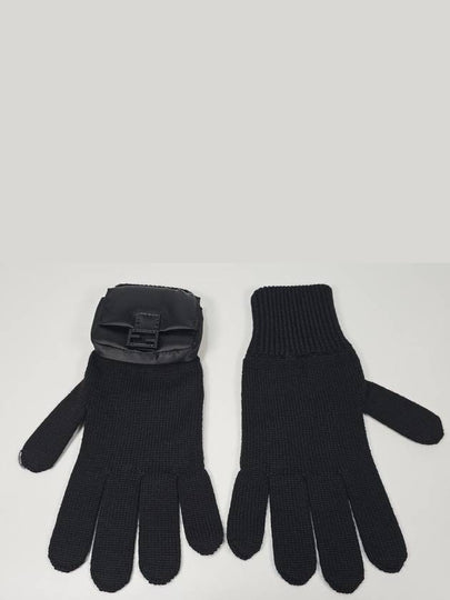 Bucket gloves FF logo nylon baguette - FENDI - BALAAN 2