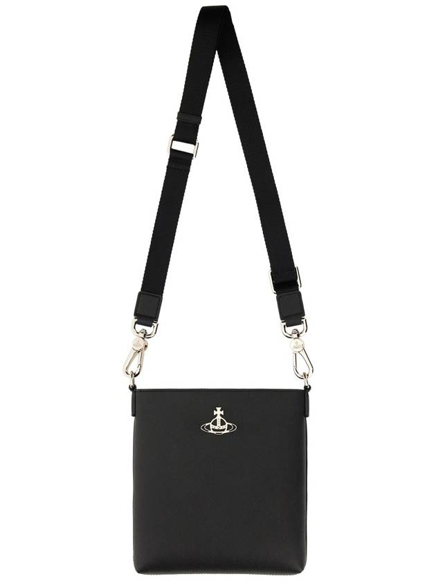 Cross Bag 52040037U S000BN401 BLACK - VIVIENNE WESTWOOD - BALAAN 4