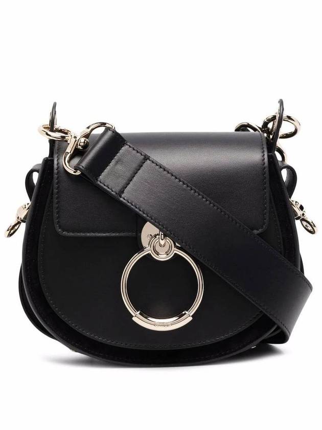 Tess Small Shoulder Bag Black - CHLOE - BALAAN 7