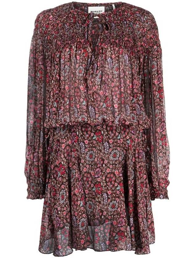 NOANNE flower print dress - ISABEL MARANT - BALAAN 1