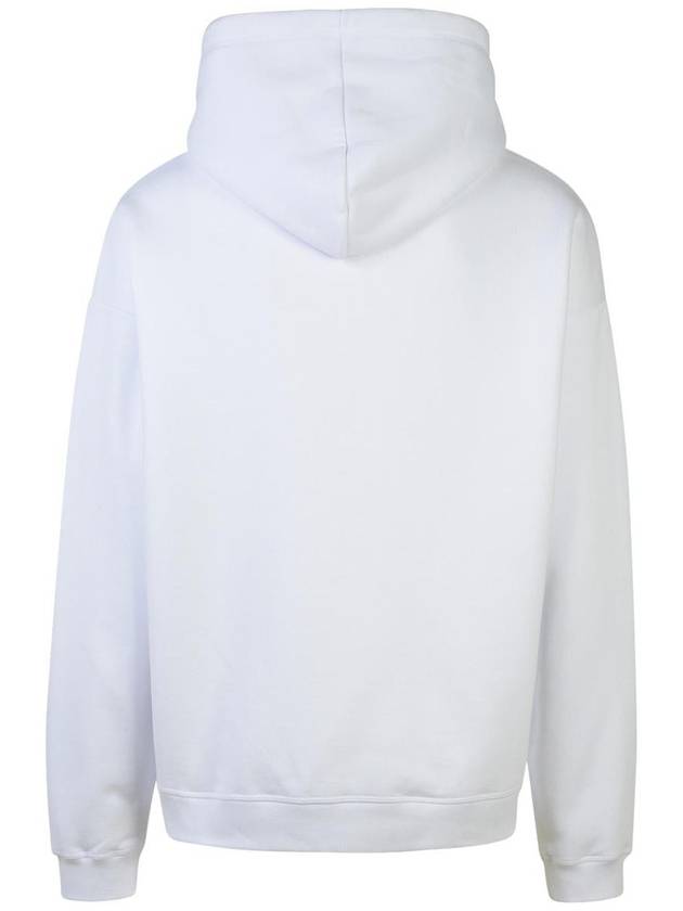 DSQUARED2 'Icon' White Cotton Hoodie - DSQUARED2 - BALAAN 3