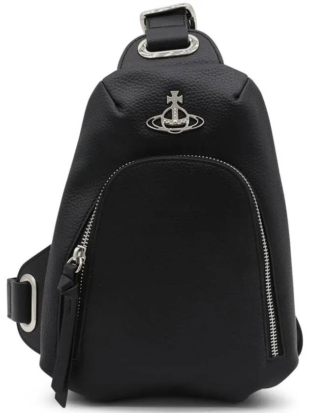 ORB Logo Sling Bag Black - VIVIENNE WESTWOOD - BALAAN 2