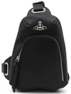 ORB Logo Sling Bag Black - VIVIENNE WESTWOOD - BALAAN 3