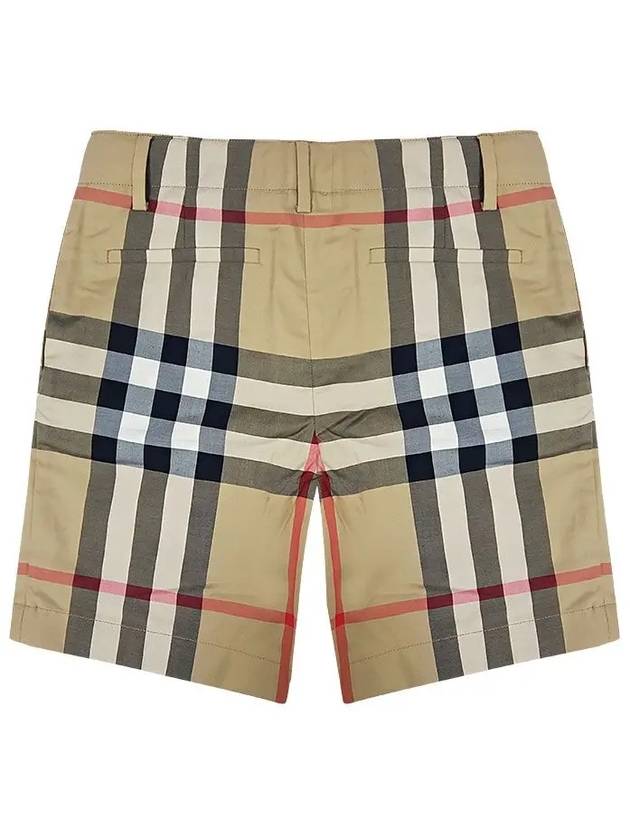 Kids Vintage Check Shorts Beige - BURBERRY - BALAAN 3