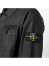 Compass Patch Shirt Jacket Black - STONE ISLAND - BALAAN 4