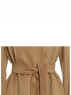 Women's Bcollag Wool Double Coat Camel - MAX MARA - BALAAN 6