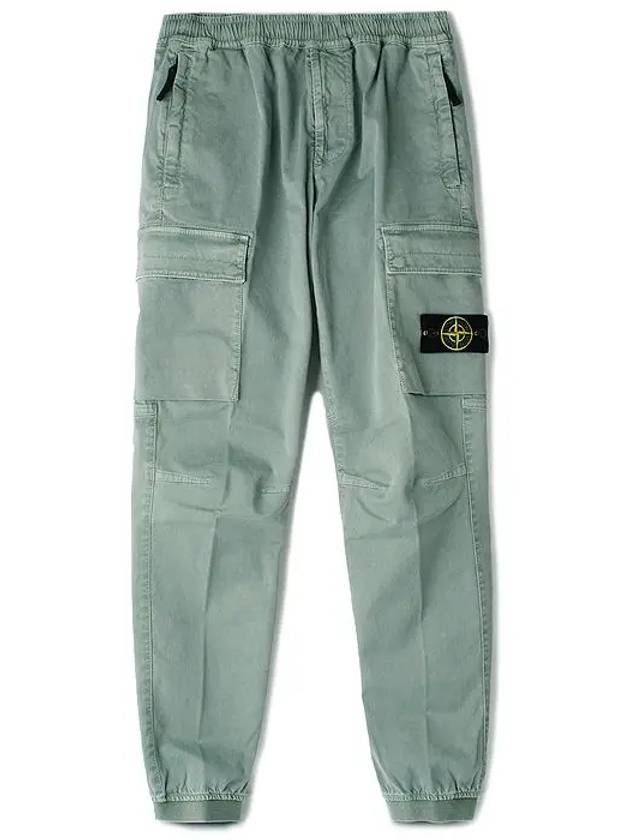 Wappen Patch Cargo Track Pants Dusty Mint - STONE ISLAND - BALAAN 2