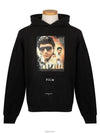 NUW18248 009 FILM print black hoodie - IH NOM UH NIT - BALAAN 2