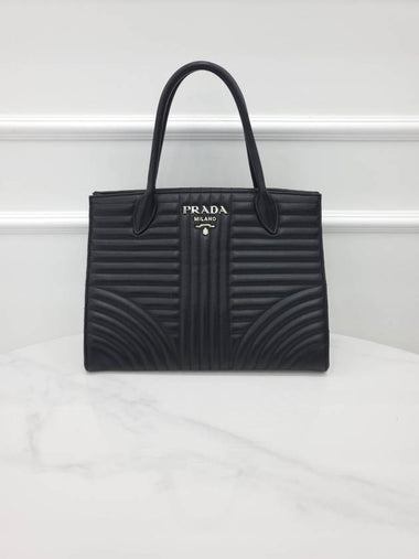 Diagram black tote bag 1BA165 - PRADA - BALAAN 1