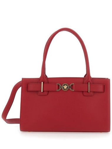 Red 'Medusa 95' Hand Bag With Front Medusa Detail In Leather Woman - VERSACE - BALAAN 1