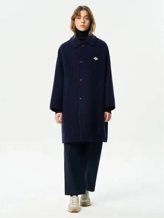 Women s long coat jacket navy domestic product GM0023110310916 - DANTON - BALAAN 1