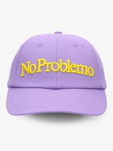 No Problem Ball Cap Lilac STAR90000LLC - ARIES - BALAAN 1