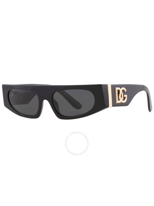 sunglasses DG4411 501 87 BLACK - DOLCE&GABBANA - BALAAN 4