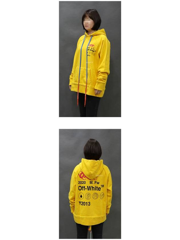 Industrial Hoodie Yellow - OFF WHITE - BALAAN 4