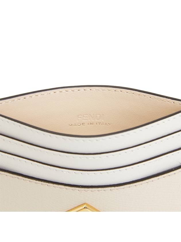 FF Diamond Card Wallet Ivory - FENDI - BALAAN 6