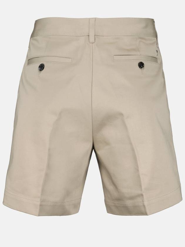 De Coeur Motif Chino Shorts Beige - AMI - BALAAN 3