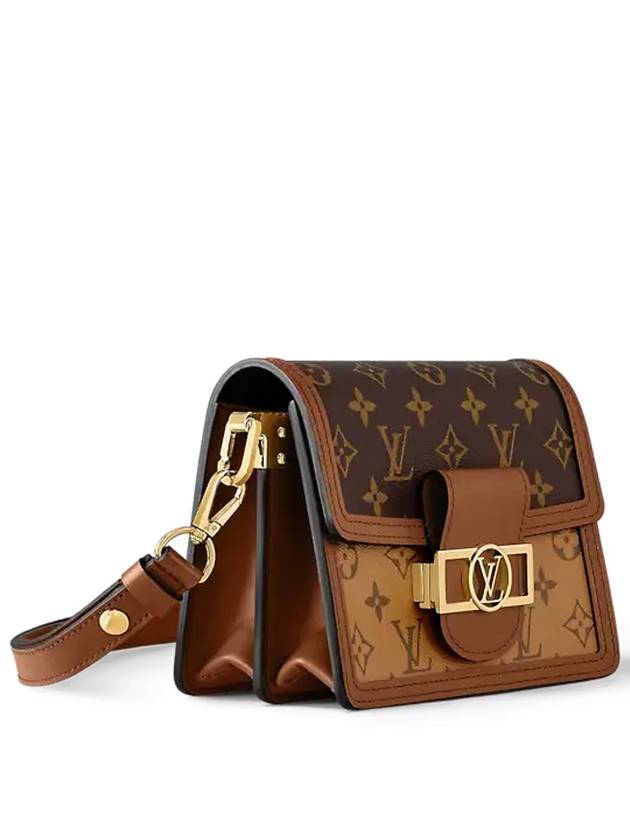 Mini Dauphine Shoulder Bag Brown - LOUIS VUITTON - BALAAN 5