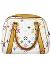 Louis Vuitton M40096 White Monogram Priscilla Tote Bag - LOUIS VUITTON - BALAAN 3