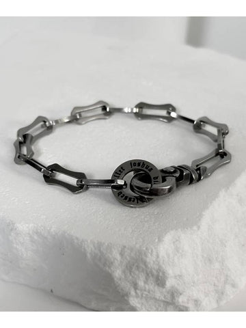 SS Crush Chain Bracelet Silver - BLESSED BULLET - BALAAN 1