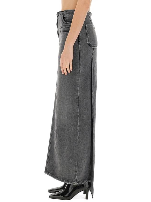 DENIM SKIRT - COURREGES - BALAAN 4