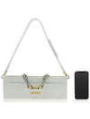 Le Siusio Chain Shoulder Bag White - JACQUEMUS - BALAAN.