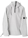 Lens Wappen Half Zip Up Anorak Grey - CP COMPANY - BALAAN 2