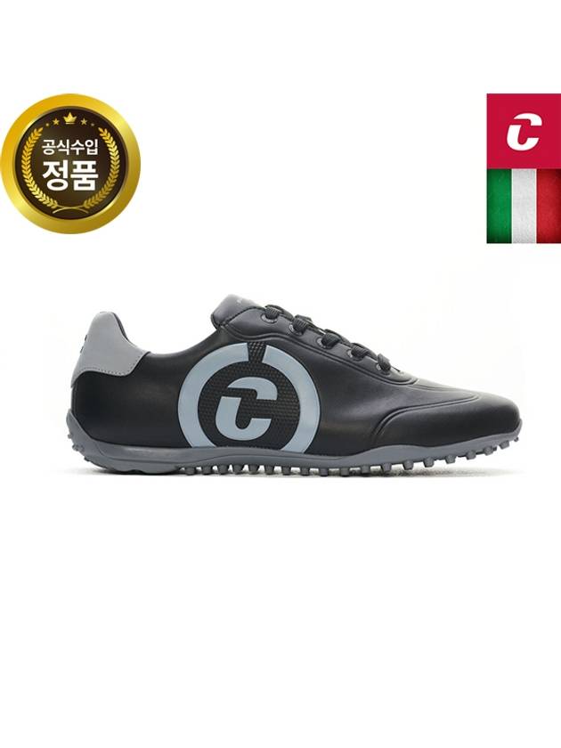 Official Italian handmade golf shoes KINGSCUP BLACK - DUCA DEL COSMA - BALAAN 1