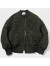 Quilted MA 1 Jacket Khaki - CPGN STUDIO - BALAAN 1