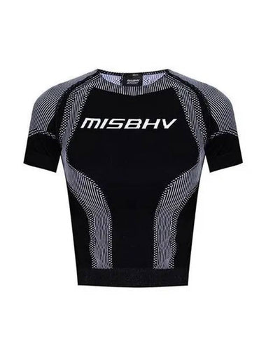 Miss Behave T Shirt Women Logo Sports Active Short Sleeve Black - MISBHV - BALAAN 1