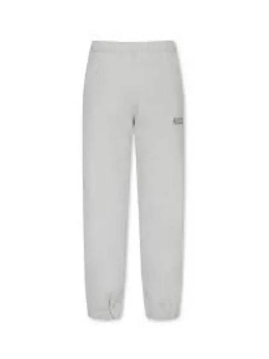 Side Logo Cotton JoGGer Track Pants Grey - GANNI - BALAAN 2