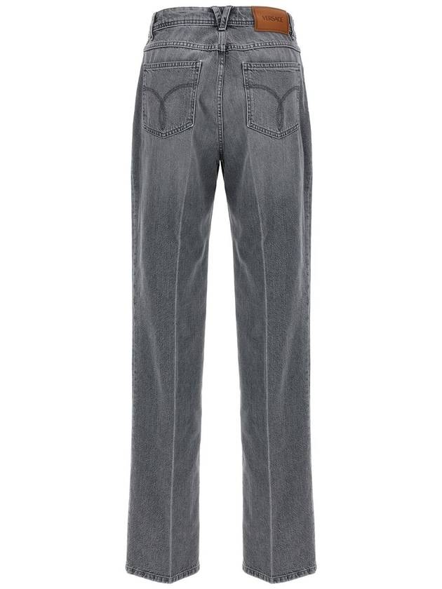 24FW Denim Straight Pants 1013687 1A11547 1D280 MID GRAY - VERSACE - BALAAN 3