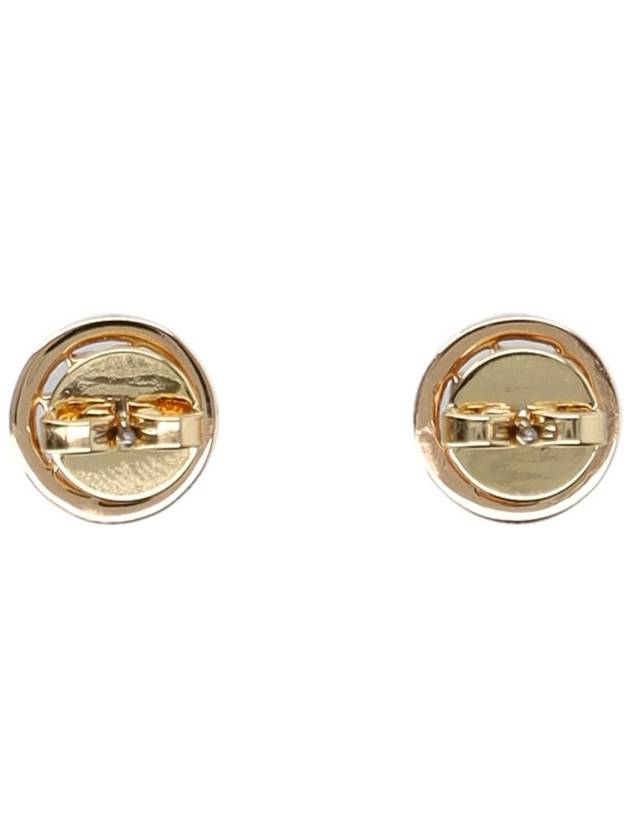 Miller Crystal Stud Earrings Gold - TORY BURCH - BALAAN 3