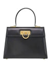 Iconic Large Tote Bag Black - SALVATORE FERRAGAMO - BALAAN 2