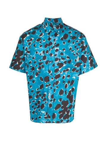 pop dot print short sleeve shirt - MARNI - BALAAN 1