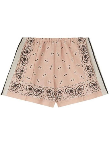 Short Pants PWCB047S24FAB001 3003 PINK - PALM ANGELS - BALAAN 1