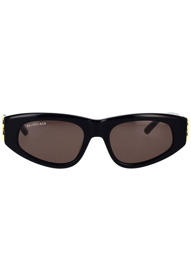 Women's BB Monogram Frame Sunglasses Black - BALENCIAGA - BALAAN 2