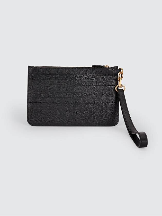 Logo XS Pouch Bag Black - BALENCIAGA - BALAAN 7