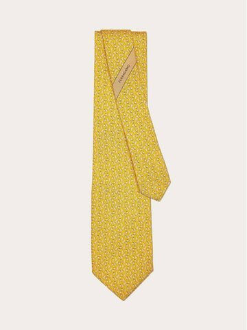 350955 769540 Printed silk tie - SALVATORE FERRAGAMO - BALAAN 1