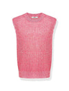 Unisex Ribbed Knit Vest Pink - NUAKLE - BALAAN 2