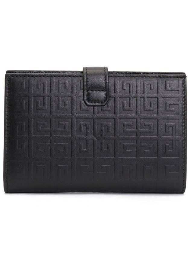 G Cut 4G Leather Card Wallet Black - GIVENCHY - BALAAN 3