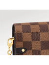 Vavin Chain Damier Ebene Long Wallet Brown - LOUIS VUITTON - BALAAN 3