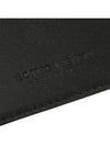 Intrecciato Leather Bi Fold Half Wallet Black - BOTTEGA VENETA - BALAAN 6