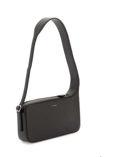 One Racer Baguette Leather Shoulder Bag Black - COURREGES - BALAAN 2