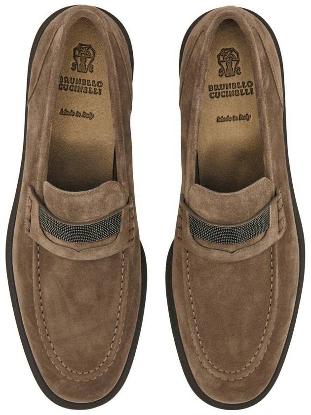 Brunello Cucinelli Suede "Penny" Loafer - BRUNELLO CUCINELLI - BALAAN 6