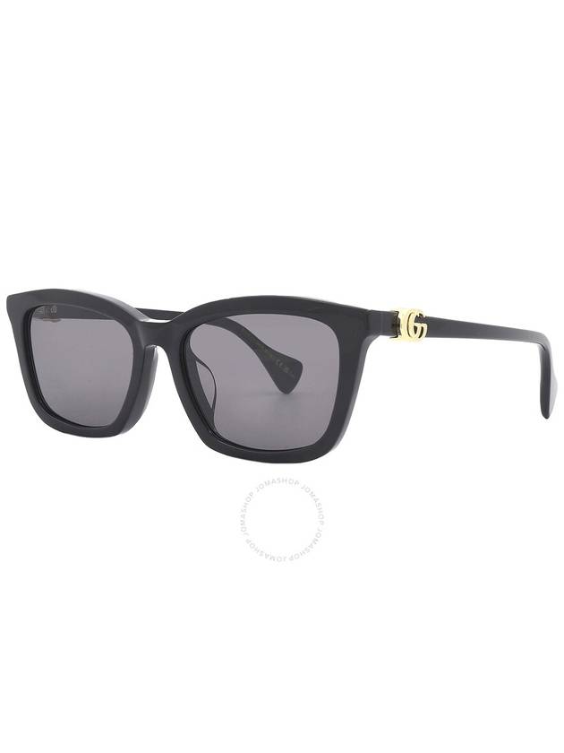 Gray Rectangular Ladies Sunglasses - GUCCI - BALAAN 4