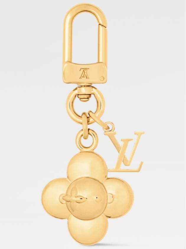 Vivienne Xmas Bag Charm Key Holder Gold - LOUIS VUITTON - BALAAN 2