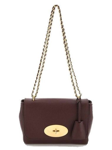 Lily Small Grain Cross Bag Brown - MULBERRY - BALAAN 1