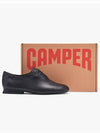 Casi Myra Lace-Up Flat Loafers Black - CAMPER - BALAAN 5