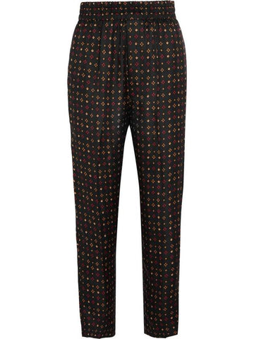 Toya Printed Silk-satin Tapered Pants - ISABEL MARANT - BALAAN 1